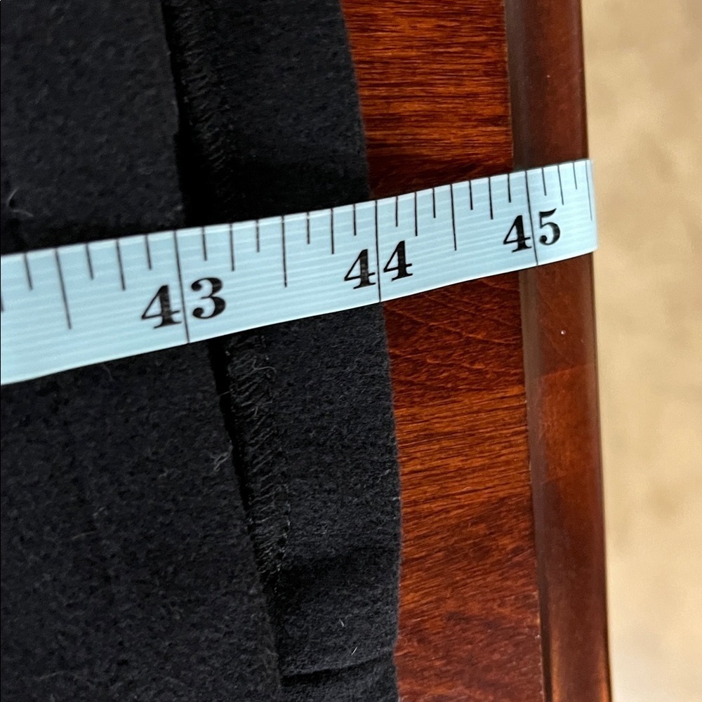 Lurdes Bergada (Made in Spain) Womens Jacket L Black Dble Button Front Pockets - Picture 13 of 14